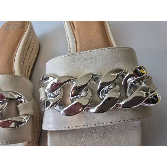 Madden NYC Slides Sz 11 Chain accent - Picture 9 of 11